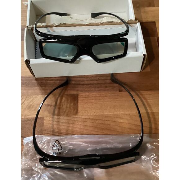 3D Active Shutter Glasses Set of 2 For Toshiba - Picture 4 of 10